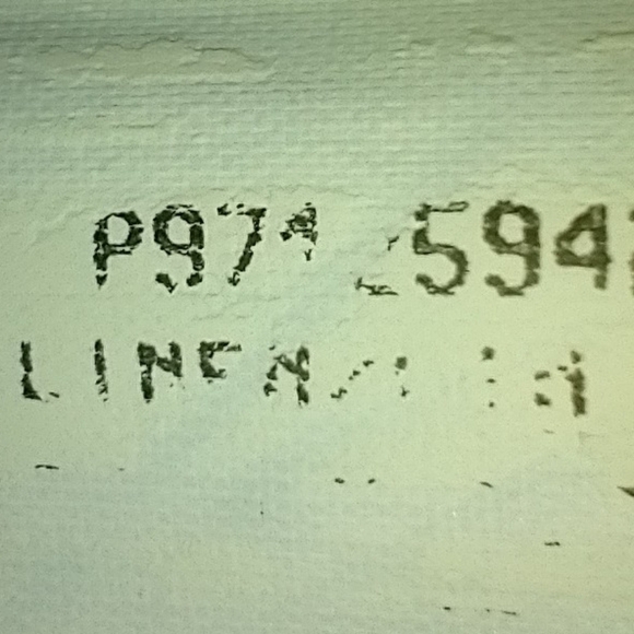 VINTAGE GEIGER FLORAL LINEN SKIRT - Picture 5 of 9